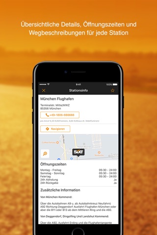 SIXT rent, share, ride & plus screenshot 4