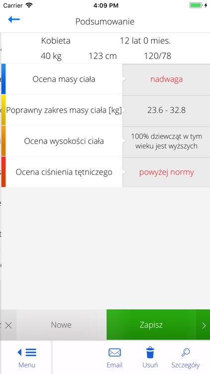 Kalkulator Rozwoju Dziecka screenshot-3