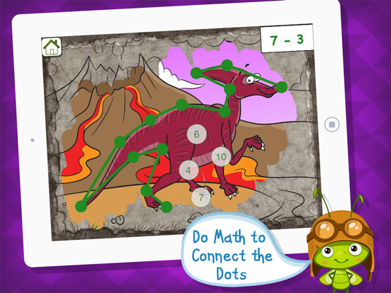Math Dots Puzzles - Dinosaursのおすすめ画像5