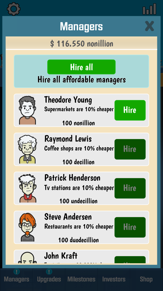 #3. Business Tycoon - Idle Clicker (iOS) 由: eSolutions Nordic AB