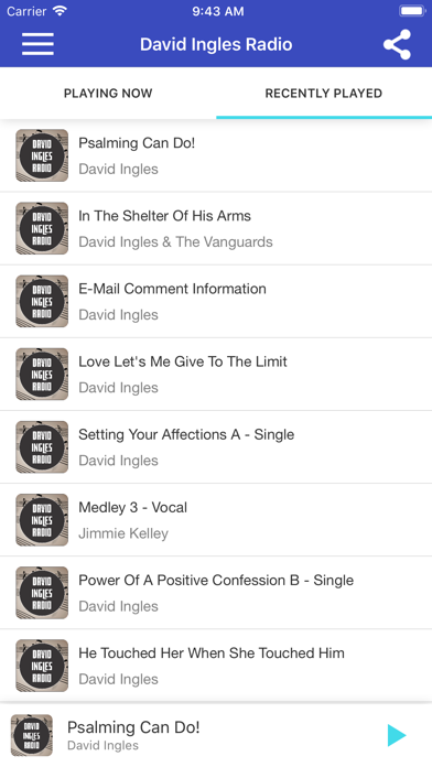 Screenshot #2 pour David Ingles Radio
