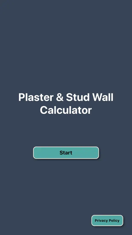 Plaster & Stud Wall Calculator