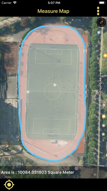 Distance & Area Measure On Map