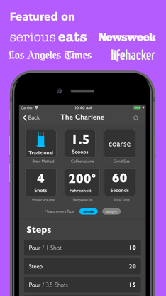 AeroPress Timer screenshot 2