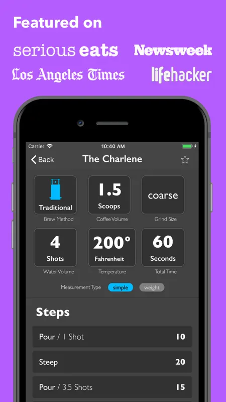 AeroPress Timer screenshot 2 of 5