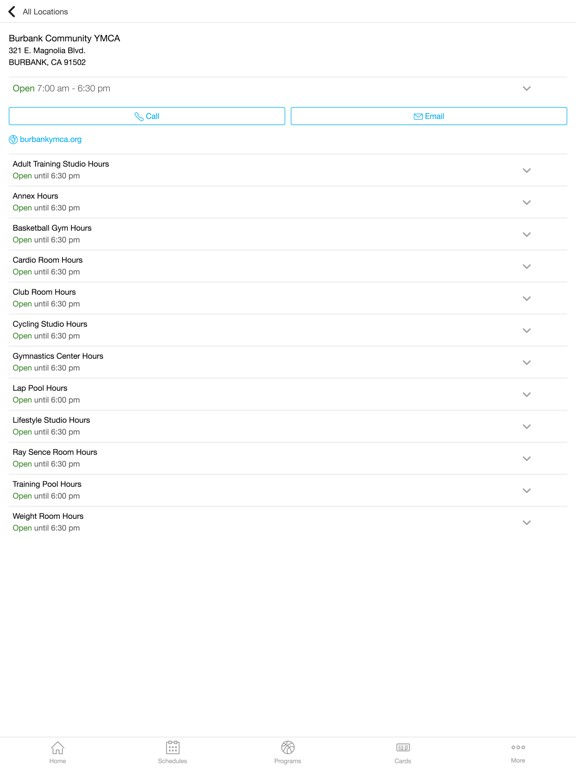 Screenshot #4 pour YMCA of Burbank California