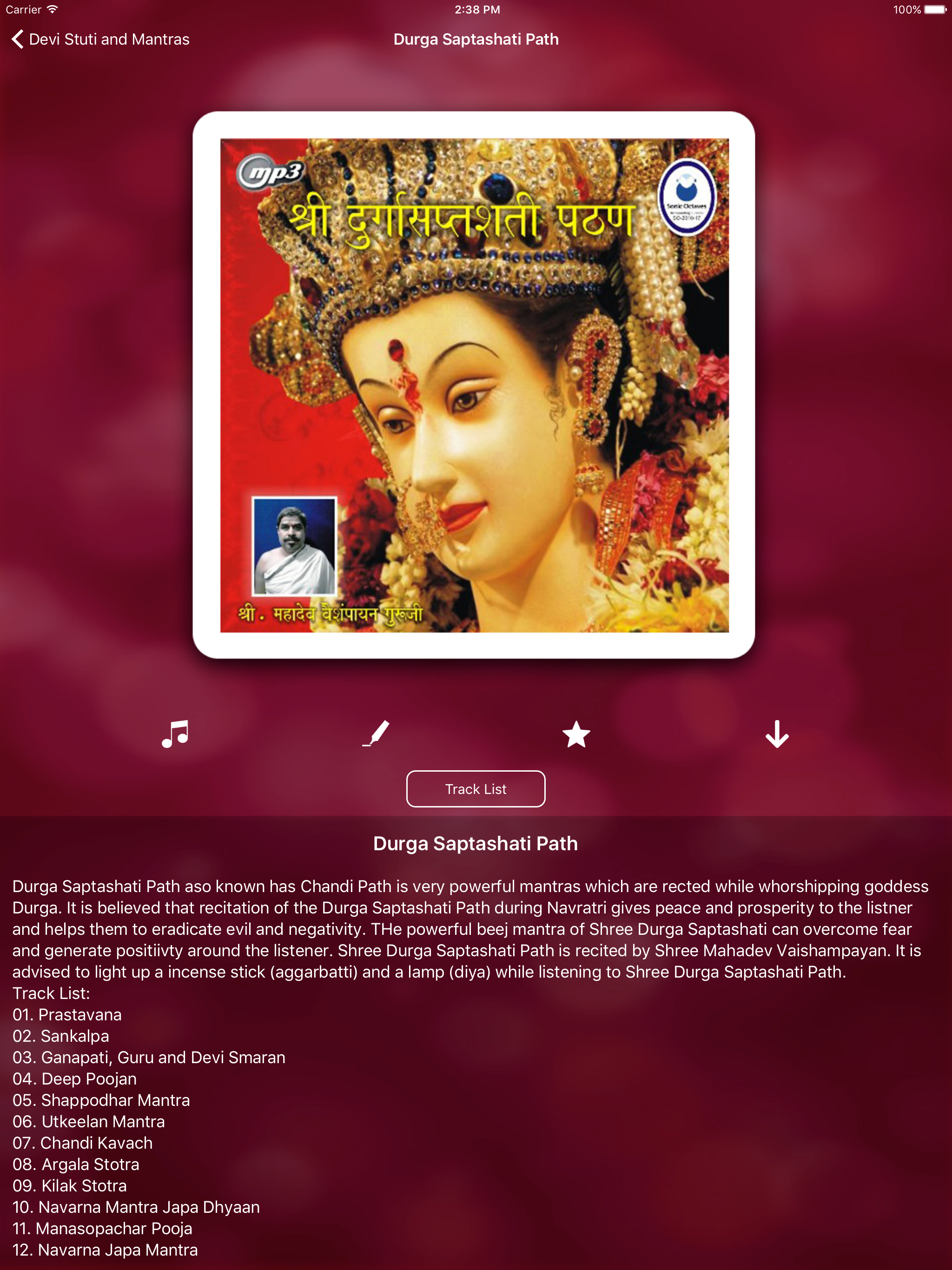 Devi Stuti and Mantras screenshot 7