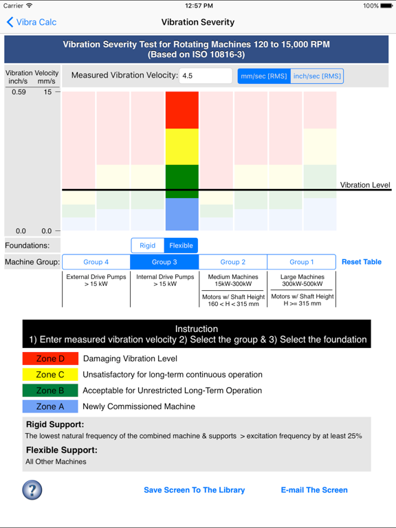 Screenshot #4 for Vibra Calc