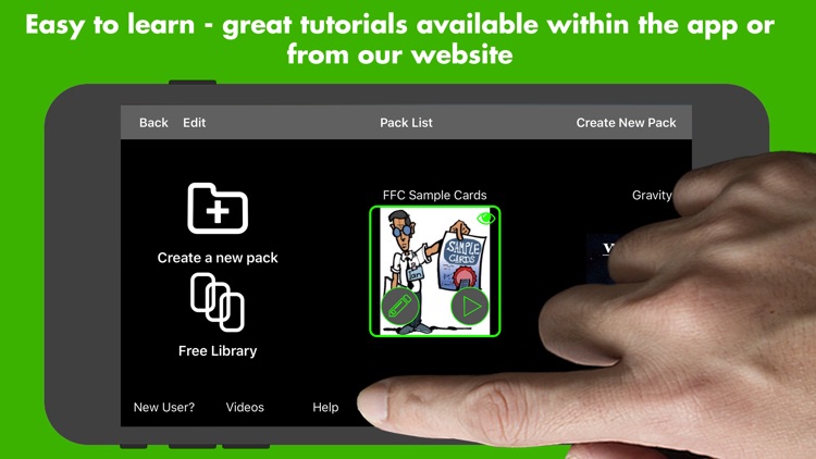 Flip Flash Cards creation tool