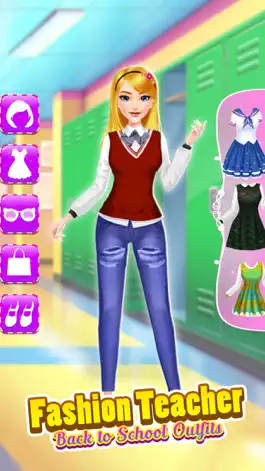 Game screenshot Fashion Teacher Back to School apk