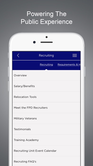 FayPD iPhone screenshot 5 - Productivity app