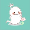 Happy Ghost Animated Stickers