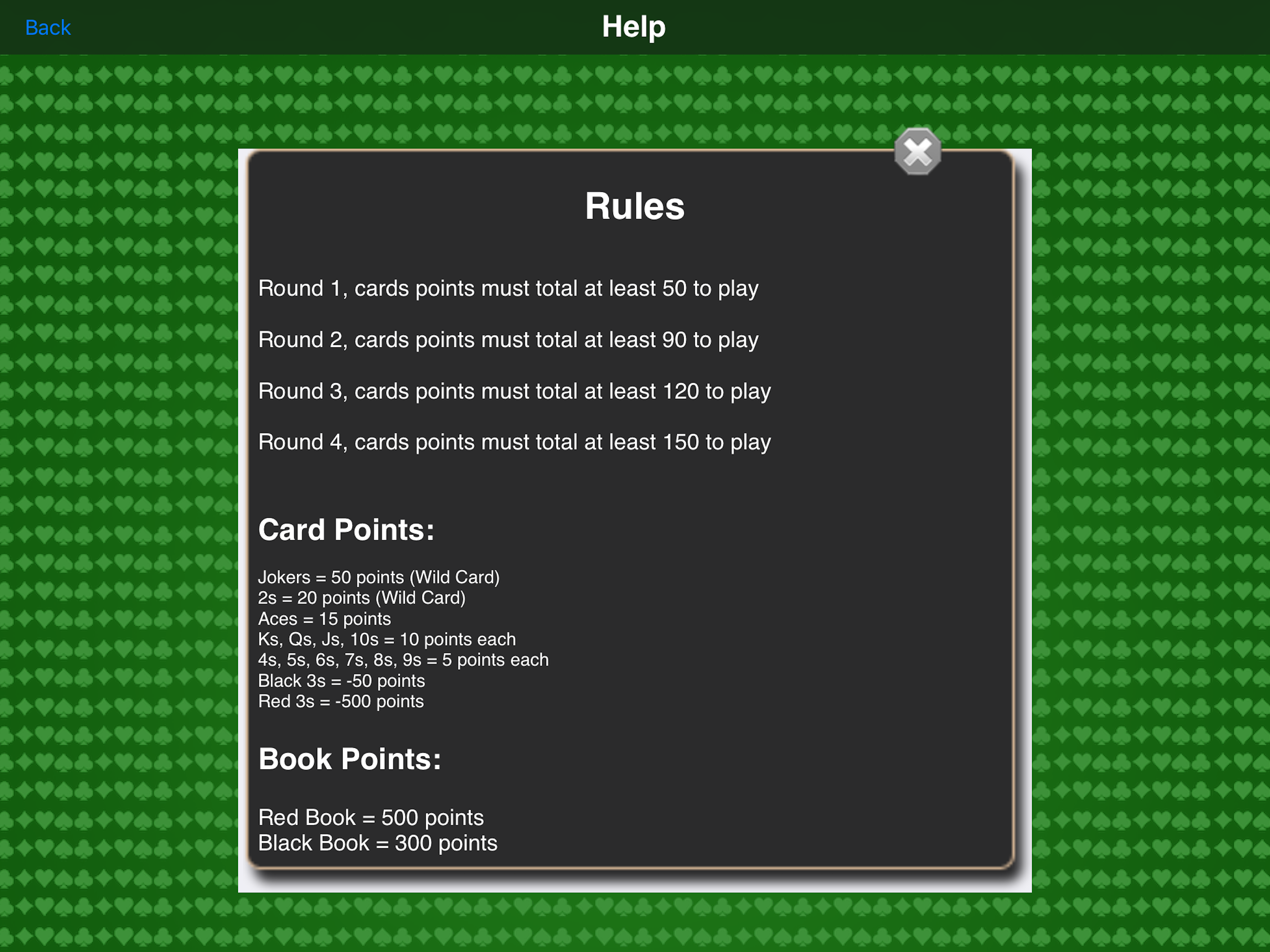 Hand and Foot Card Game