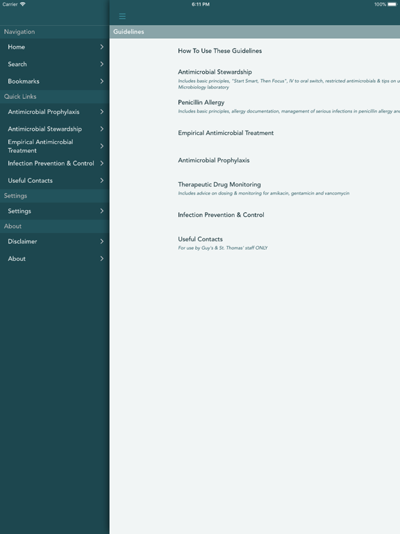 Screenshot #5 pour Infections