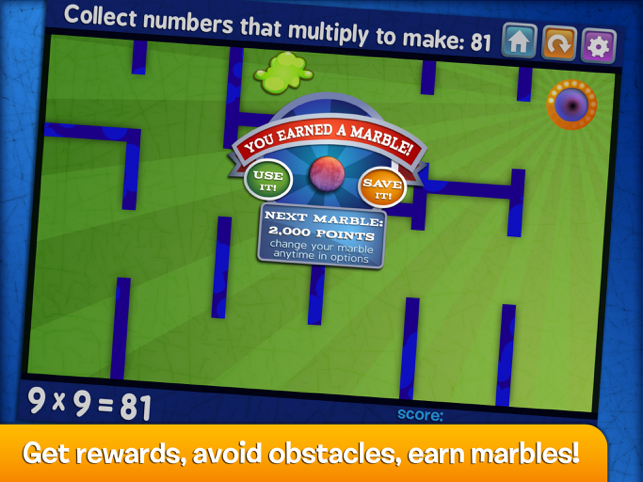 ‎Marble Math Multiplication Screenshot