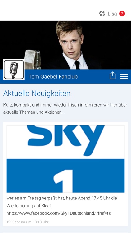 Tom Gaebel Fanclub