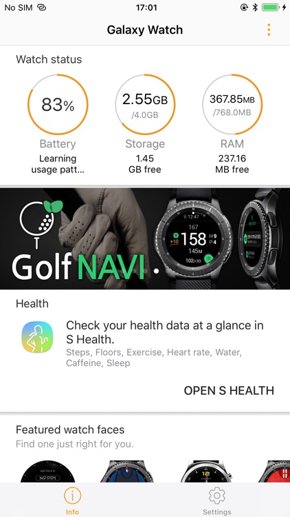 Samsung Galaxy Watch (Gear S)
