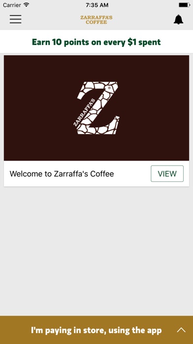 Zarraffa's Coffee screenshot 2