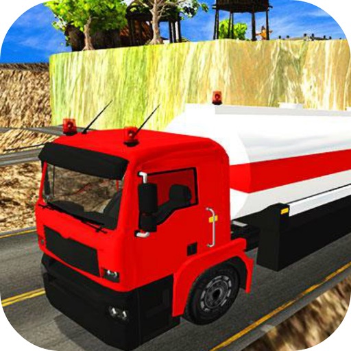 Offroad Oil Truck Icon