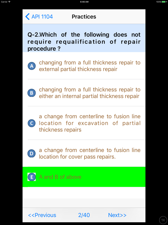 Screenshot #5 pour API 1104 Highlights, Practices