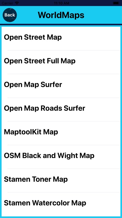 Tourist Travel Offline maps screenshot-5