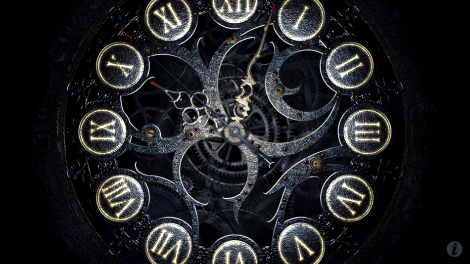 #3. Mechanical Clock 3D (iOS) 由: 3Planesoft