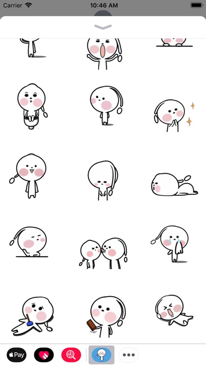 Little Alien Animated Stickers