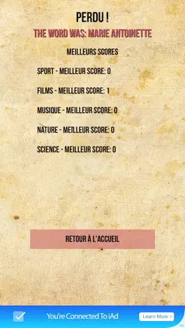 Game screenshot Le Pendu en Français hack