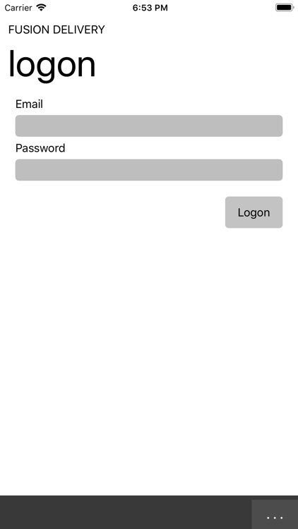 Fusion Delivery Driver