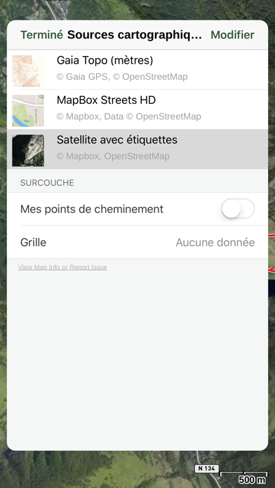 Screenshot #2 pour Gaia GPS Cartes Topo Randonnée