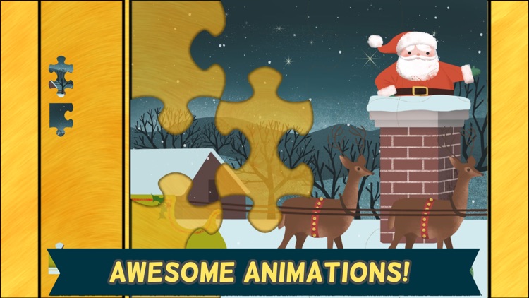 Christmas Games for Kids- Toddler Jigsaw Puzzles screenshot-3