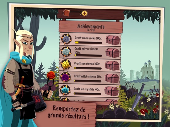 Screenshot #6 pour Elfcraft - Match 3 Stones