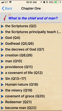 Game screenshot WM Shorter Catechism Lite apk