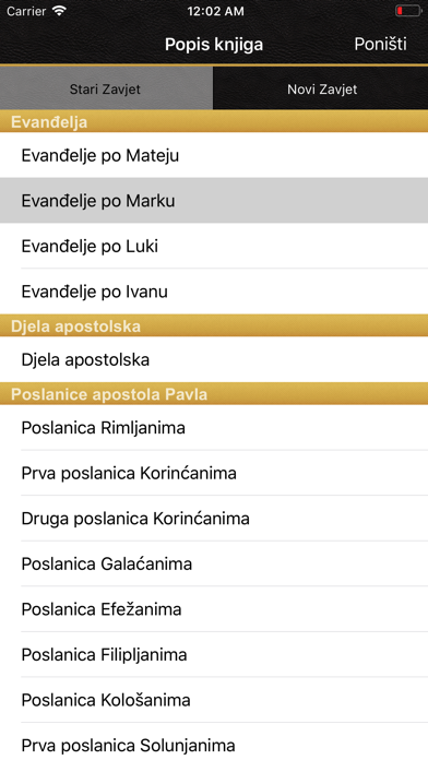 HR Biblija free Screenshot