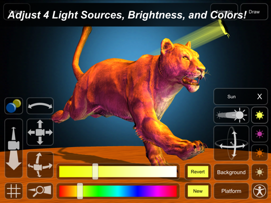 Lion Mannequin iPad screenshot 9 - Education app