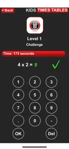 Kids Times Table Challenges screenshot #5 for iPhone