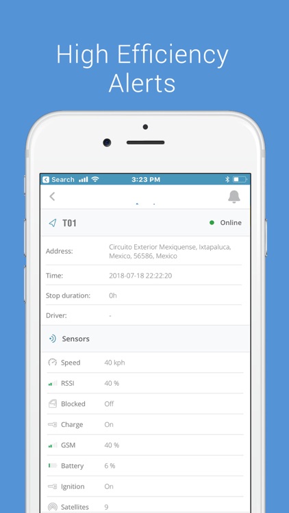BluAgent GPS Tracker