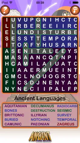 Game screenshot Epic Ancient Word Search - huge history wordsearch apk