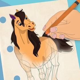 螢幕擷取畫面 (4) How to Draw Horses with Steps