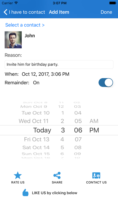 Screenshot #3 pour Contact-Now