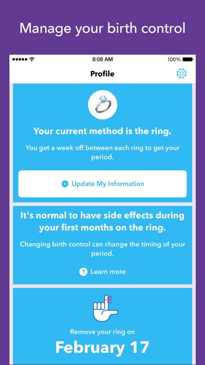 Spot On Period, Birth Control, & Cycle Tracker
