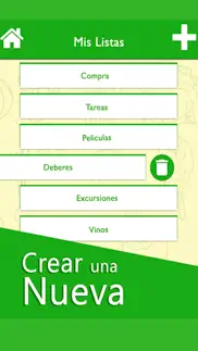 lista de la compra crea notas iphone capturas de pantalla 2
