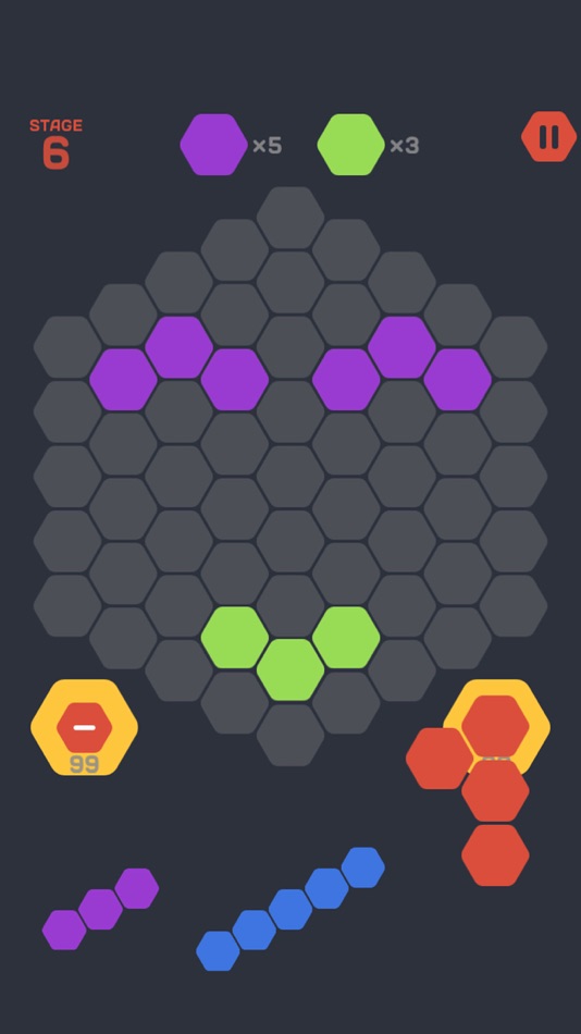#3. Hexa Block King (iOS) 由: MOBIRIX