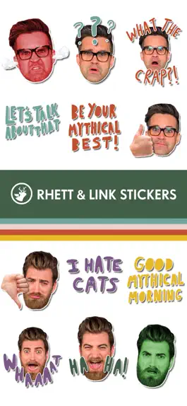 Game screenshot Rhett & Link Stickers mod apk
