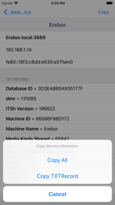 Discovery - DNS-SD Browser screenshot