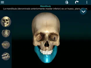 Captura 1 Huesos Humanos 3D (anatomía) iphone