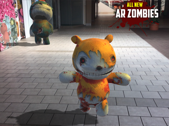 BATTLE BEARS ZOMBIES AR iPad app afbeelding 1