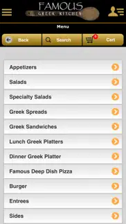 famous greek kitchen iPhone Captures Décran 4