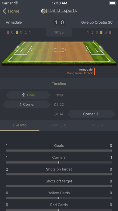 Screenshot #2 pour StatisticSports