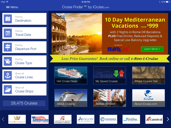Screenshot #4 pour Cruise Finder by iCruise
